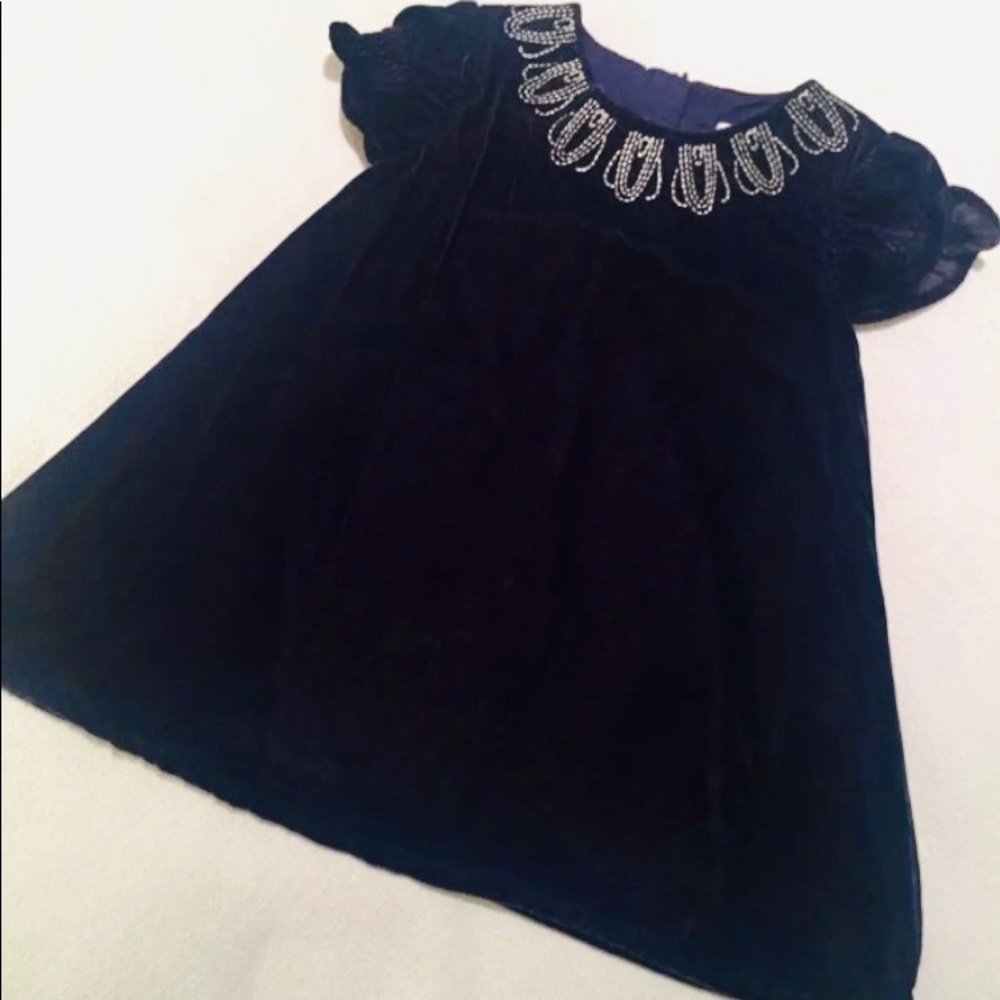 MARGHERITA MISSONI Velvet Dress, Size 2